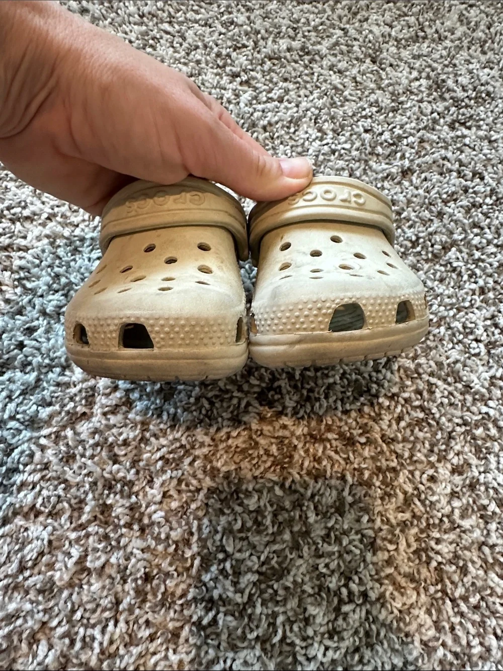 CROCS light beige